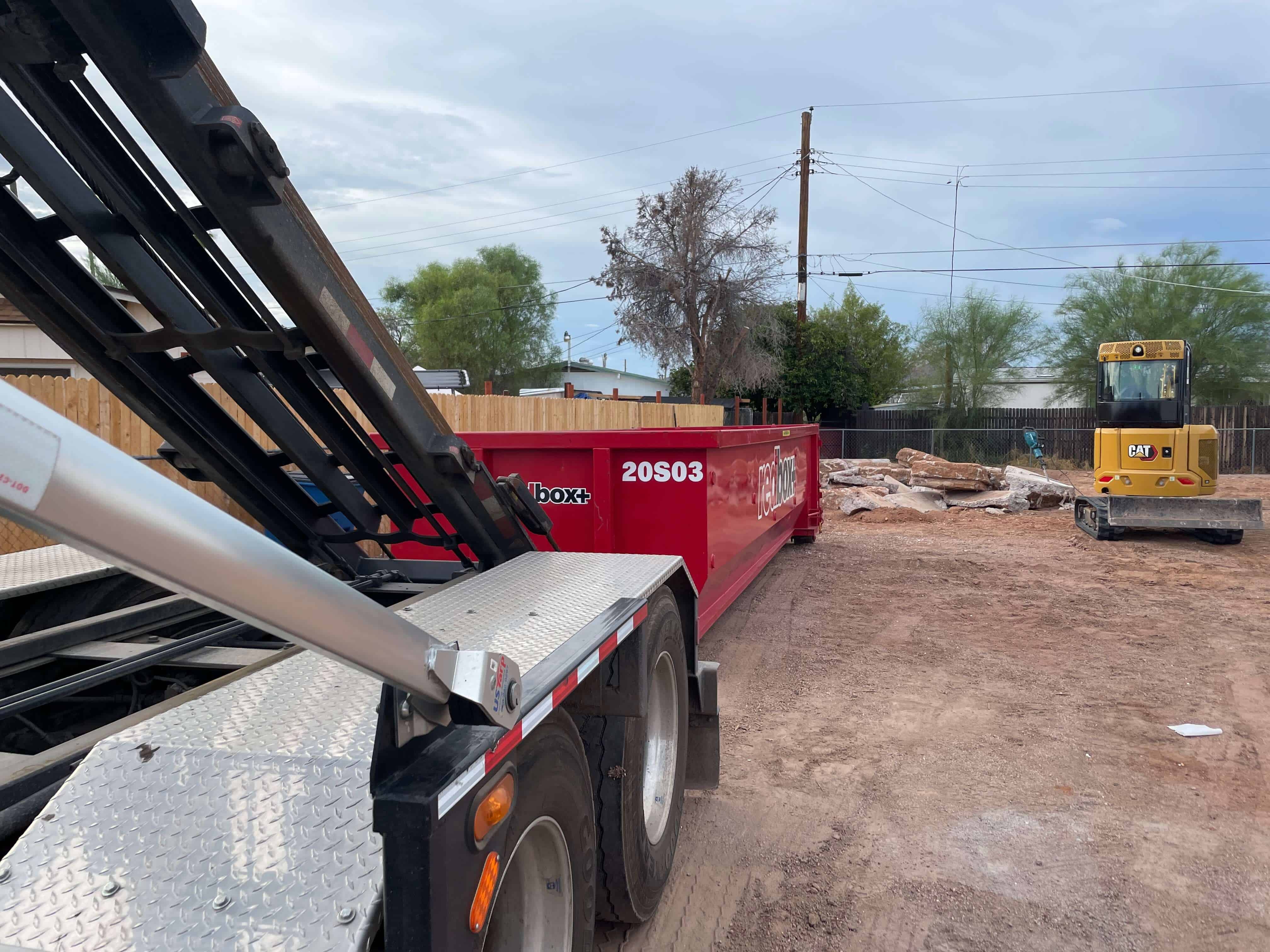 10 yard dumpster rental in gilbert and mesa arizona