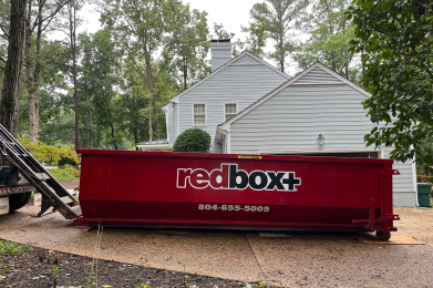 a 20-yard standard dumpster