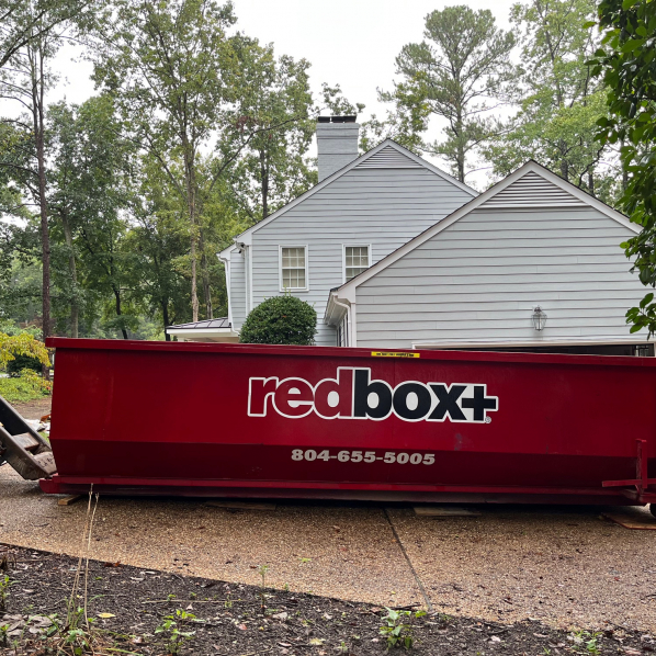 a 20-yard standard dumpster