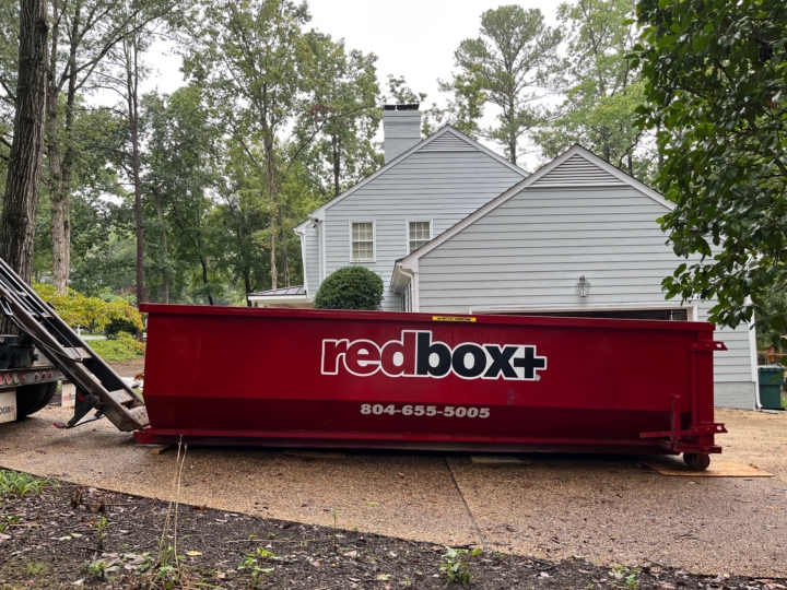 a 20-yard standard dumpster