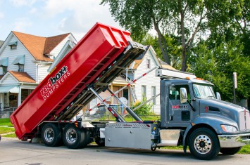 dumpster rental with a porta potty in Bradenton
