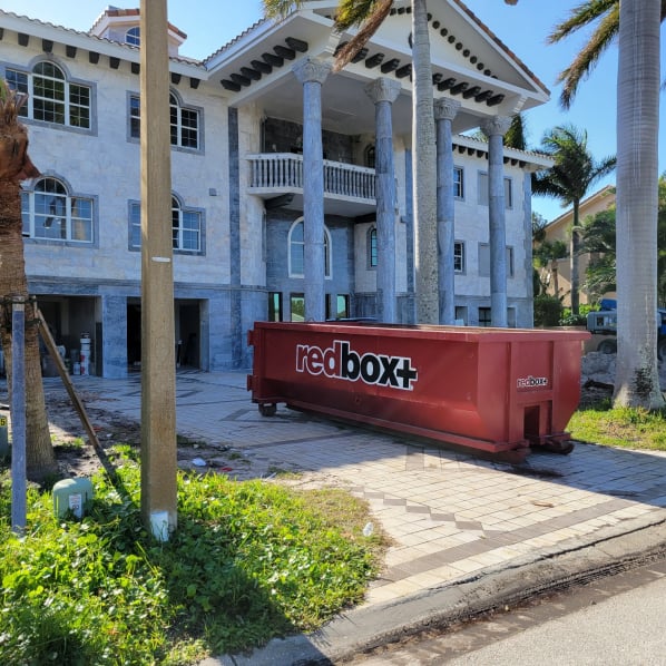 RollOff Dumpster Rentals Palm Harbor, FL redbox+ Dumpsters