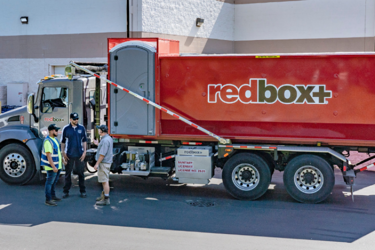 redbox+ dumpster