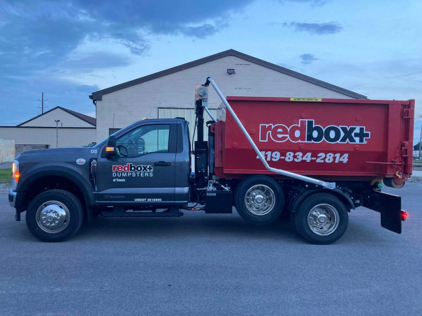 redbox+ Dumpsters of Toledo mini dumpster