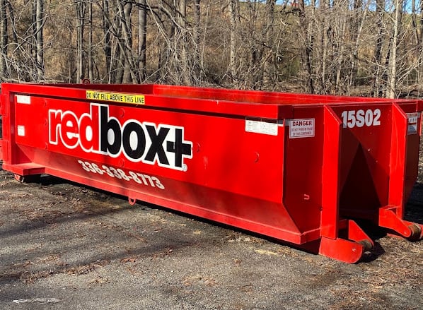 a 15-yard dumpster for waste management