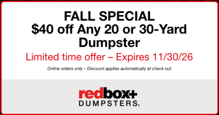 fall special discount