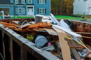 storm damage dumpster rental