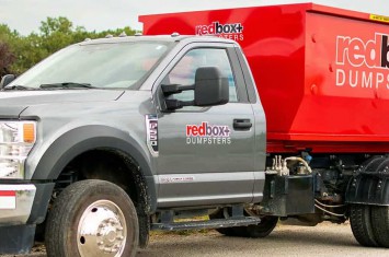redbox+ 10-yard mini-dumpster delivery