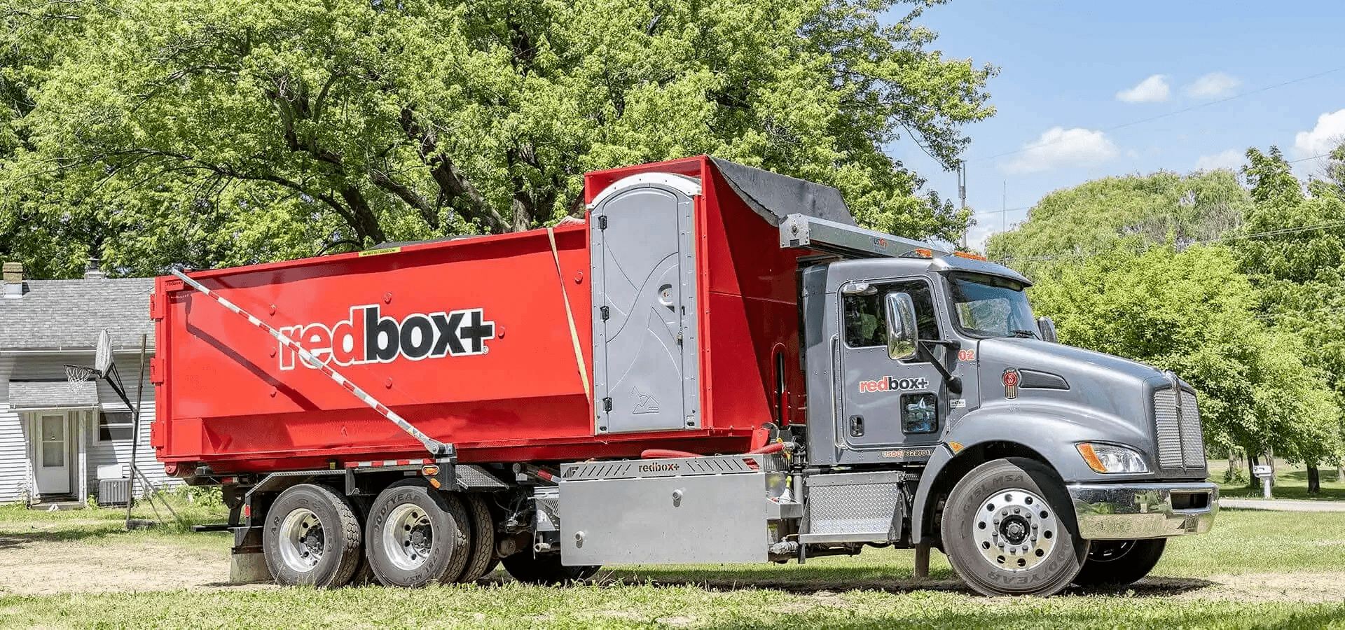 roll-off dumpster rental from redbox+ Dumpsters of Greater San Antonio in live oak texas